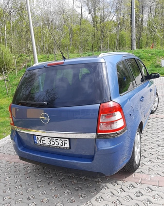 Opel Zafira cena 13900 przebieg: 280000, rok produkcji 2008 z Elbląg małe 106